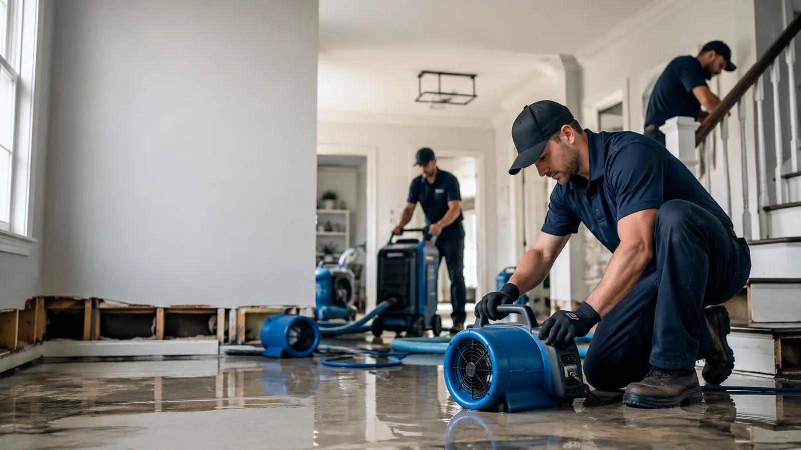 Water Damage Restoration in Flom, MN near me